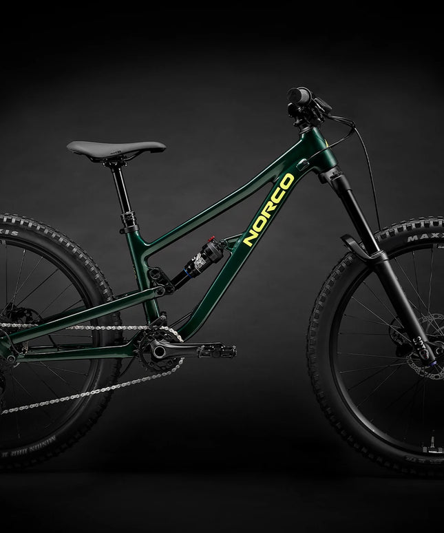 NORCO Fluid Full Suspension Youth 24" Dark Metallic Green