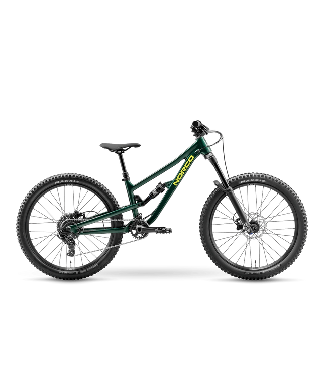 NORCO Fluid Full Suspension Youth 24" Dark Metallic Green