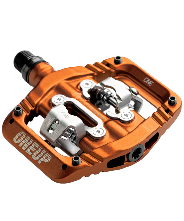 OneUp Components Clip Pedals, CrMo, Orange