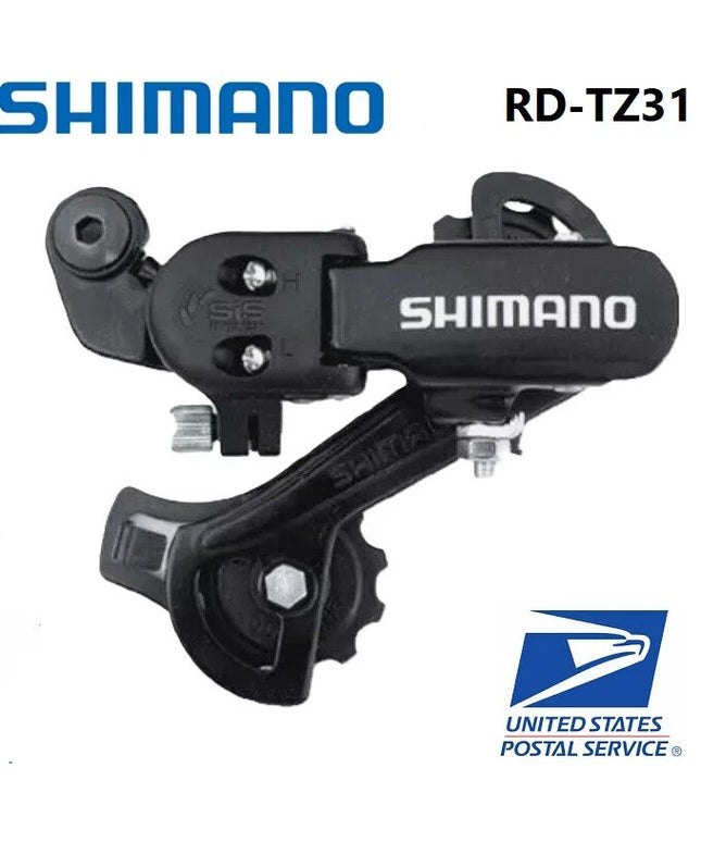 SHIMANO Rear Derailleur RD-TZ31A 6/7 Speed Direct/Hanger Mount Derailleur